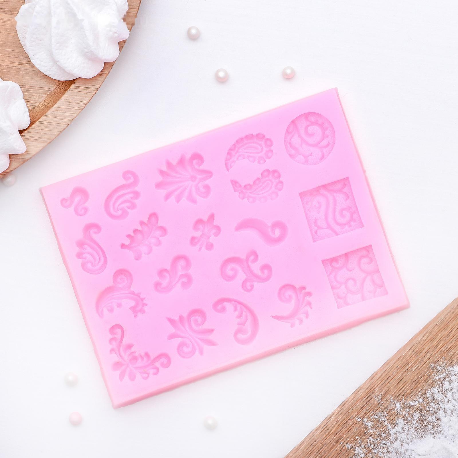 Молд «Микс узоров», 13×9,5 см, цвет МИКС