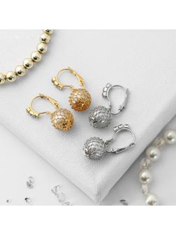 Серьги с жемчугом 