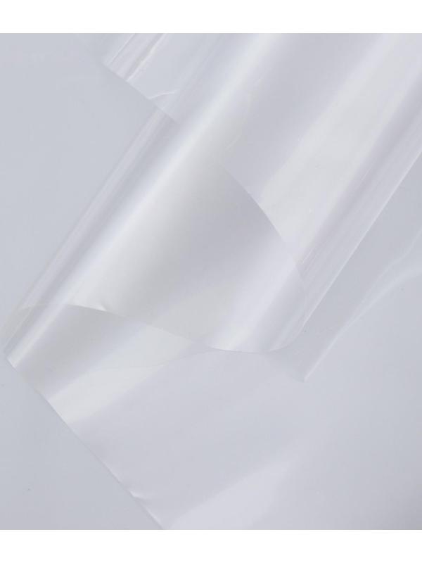 Плёнка для цветов прозрачная 0,8 х 13,6 м, 400 г, 40 мкм