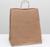 Пакет крафт без печати, круглая ручка 32 х 18 х 37 см
