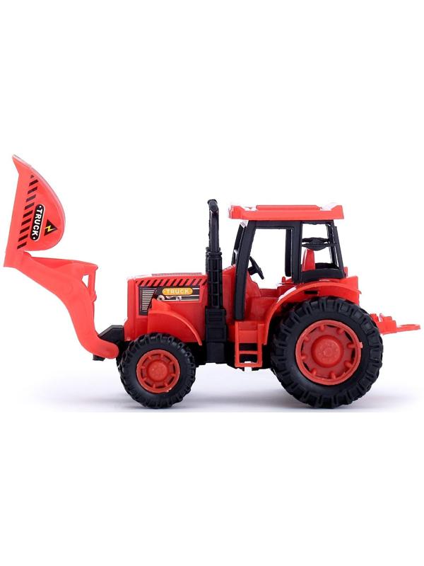 Трактор инерционный «Погрузчик», цвета МИКС