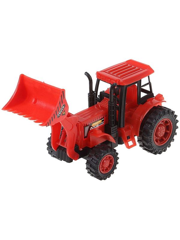 Трактор инерционный «Погрузчик», цвета МИКС