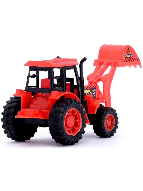 Трактор инерционный «Погрузчик», цвета МИКС