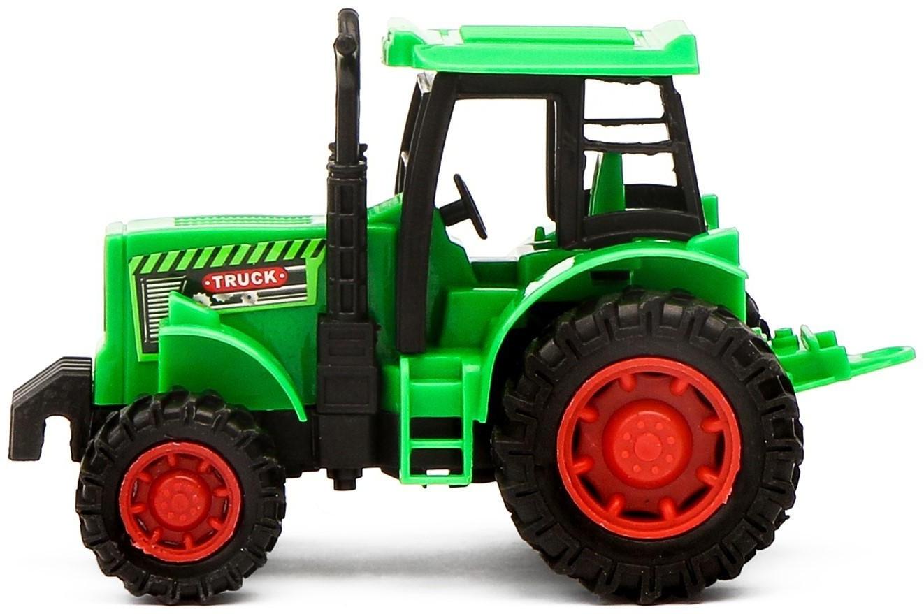 Трактор инерционный «Фермерский», цвета МИКС