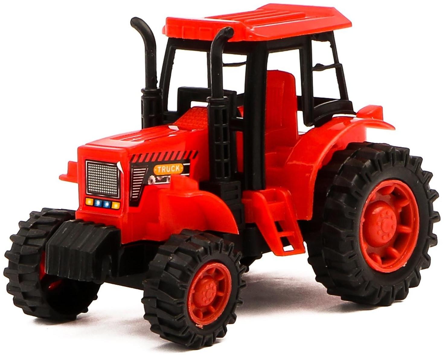 Трактор инерционный «Фермерский», цвета МИКС