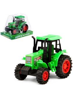 Трактор инерционный «Фермерский», цвета МИКС