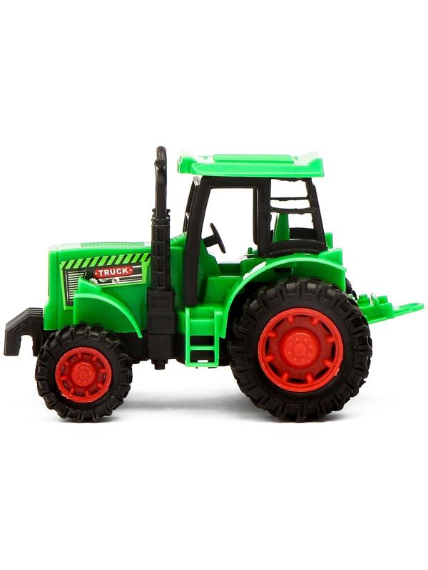 Трактор инерционный «Фермерский», цвета МИКС