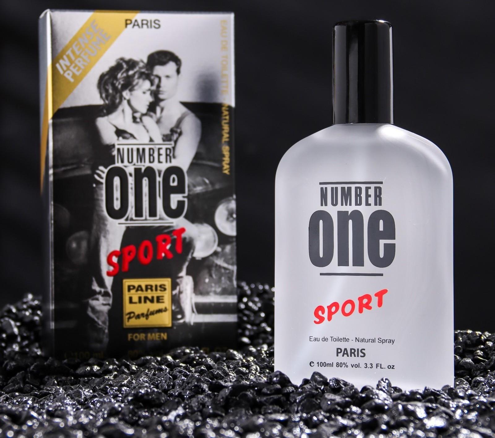 Туалетная вода мужская Number One Sport Intense Perfume, 100 мл