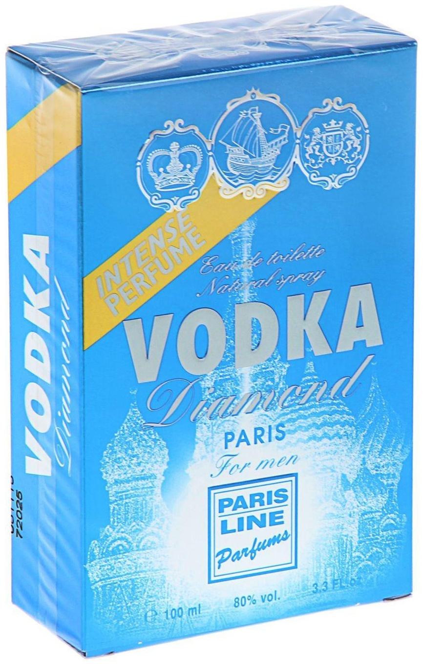 Туалетная вода мужская Vodka Diamond Intense PerfumeD, 100 мл