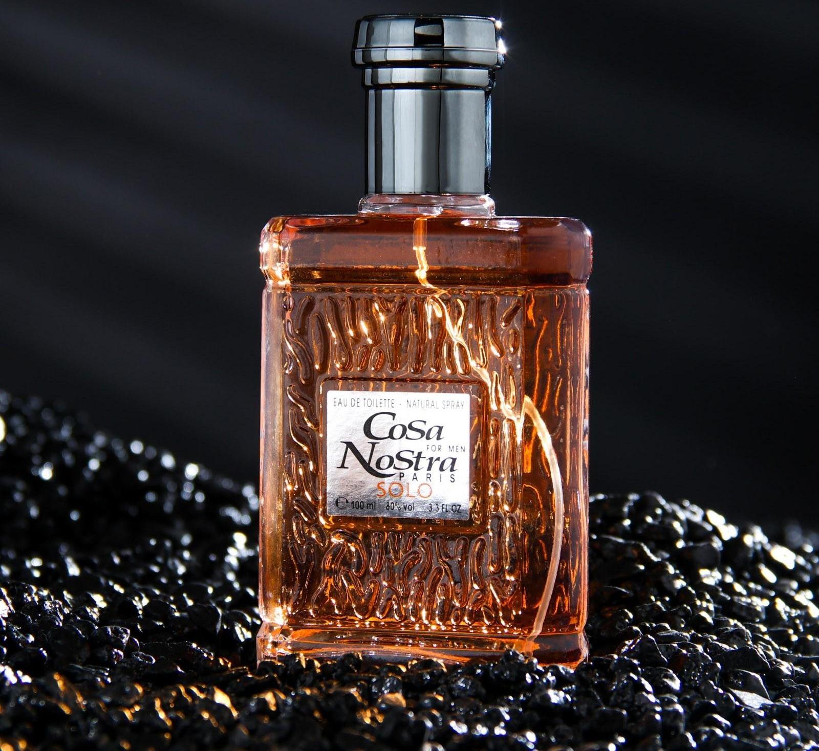 Туалетная вода мужская Cosa Nostra Solo Intense Perfume, 100 мл