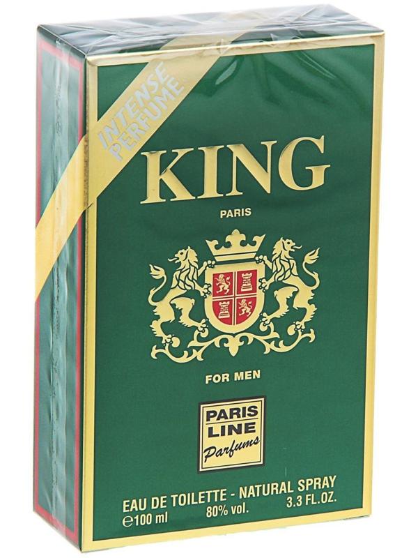 Туалетная вода мужская King Intense Perfume, 100 мл