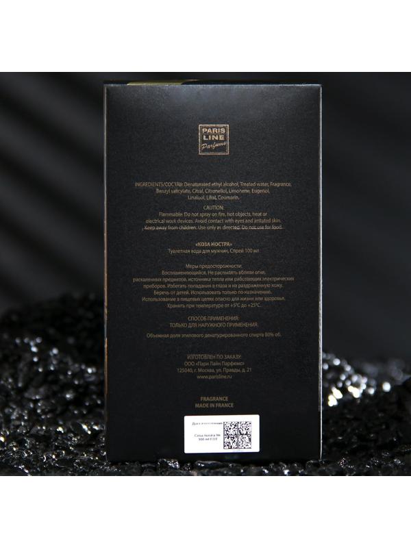 Туалетная вода мужская Cosa Nostra Intense Perfume, 100 мл