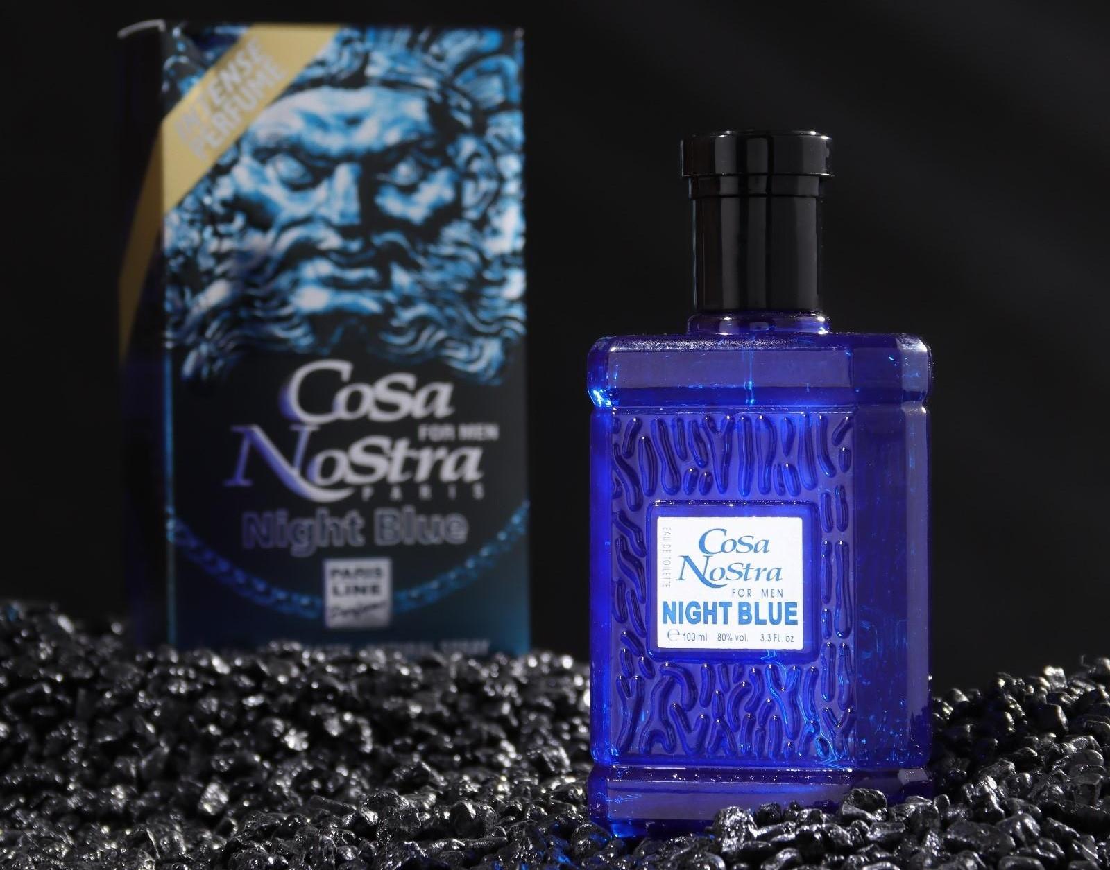 Туалетная вода мужская Cosa Nostra Night Blue Intense Perfume, 100 мл
