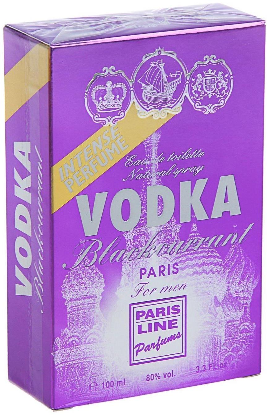 Туалетная вода мужская Vodka Blackcurrant Intense PerfumeD, 100 мл