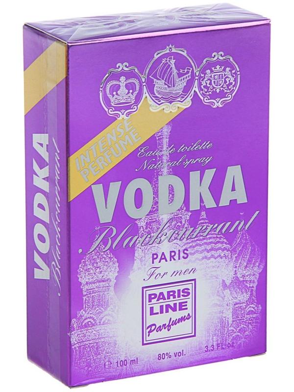 Туалетная вода мужская Vodka Blackcurrant Intense PerfumeD, 100 мл