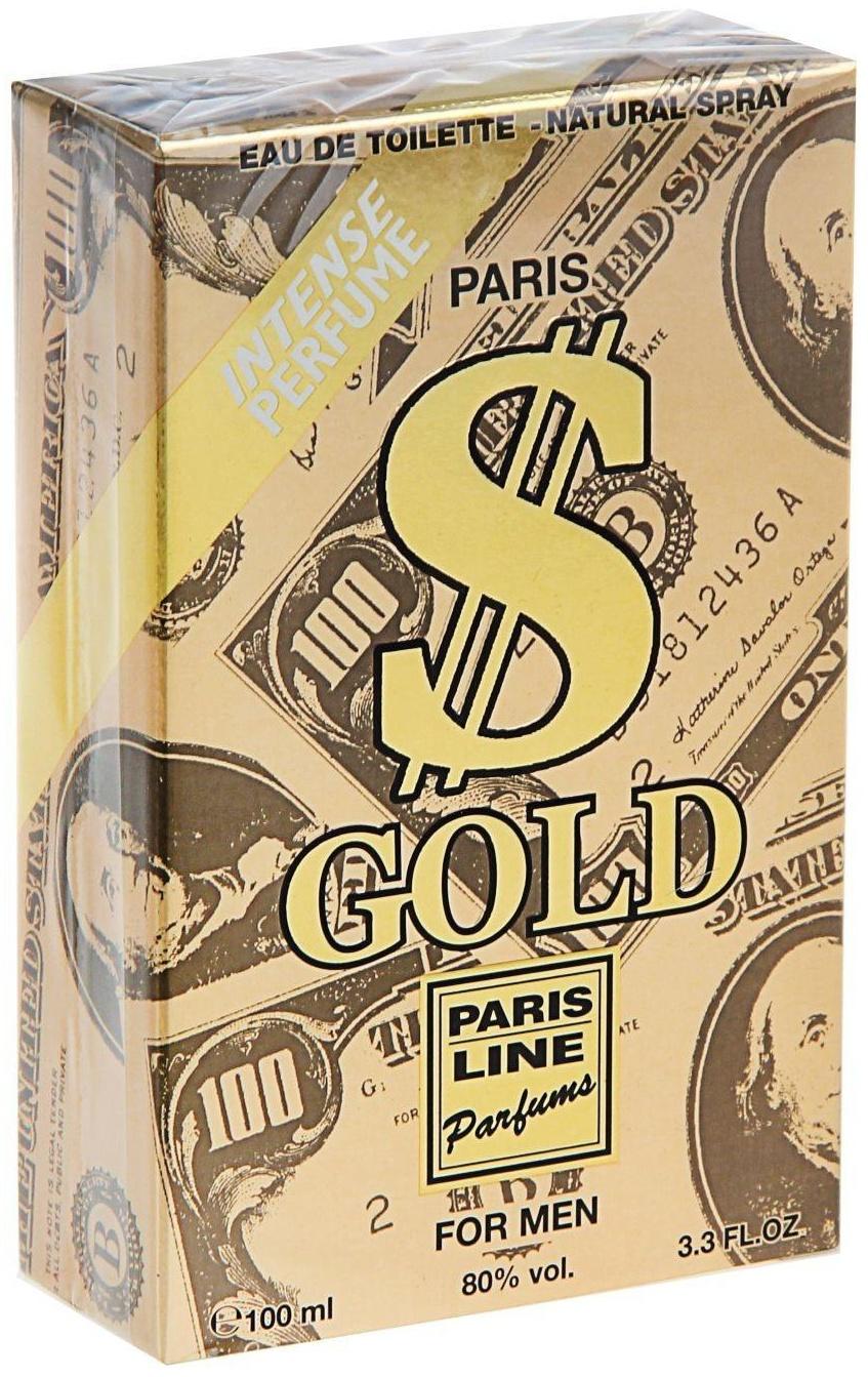 Туалетная вода мужская Dollar Gold Intense Perfume, 100 мл