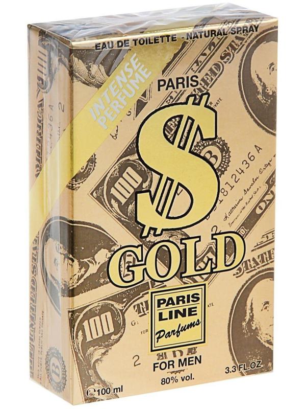 Туалетная вода мужская Dollar Gold Intense Perfume, 100 мл