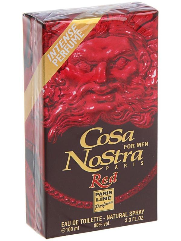 Туалетная вода мужская Cosa Nostra Red Intense Perfume, 100 мл