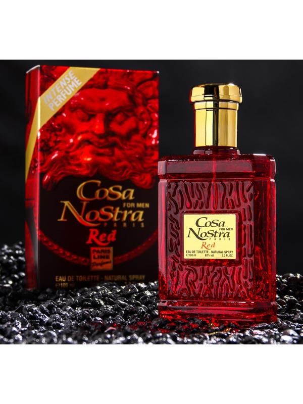 Туалетная вода мужская Cosa Nostra Red Intense Perfume, 100 мл