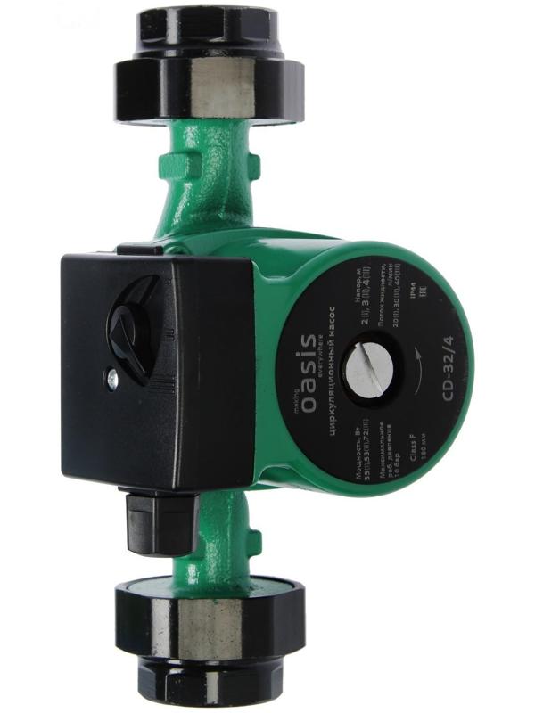 Насос циркуляционный Oasis C 32/4, напор 4 м, 40 л/мин, 35/53/72 Вт