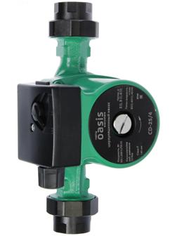 Насос циркуляционный Оasis C 25/4, напор 4 м, 40 л/мин, 35/53/72 Вт