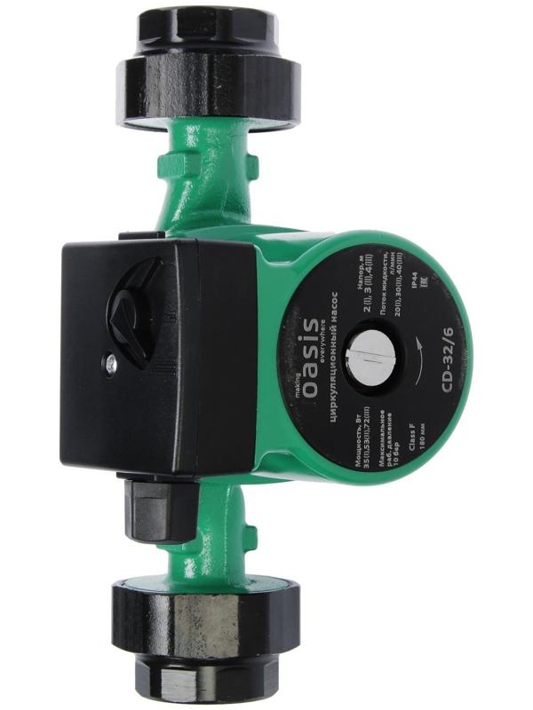 Насос циркуляционный Oasis C 32/6, напор 6 м, 40 л/мин, 40/60/90 Вт