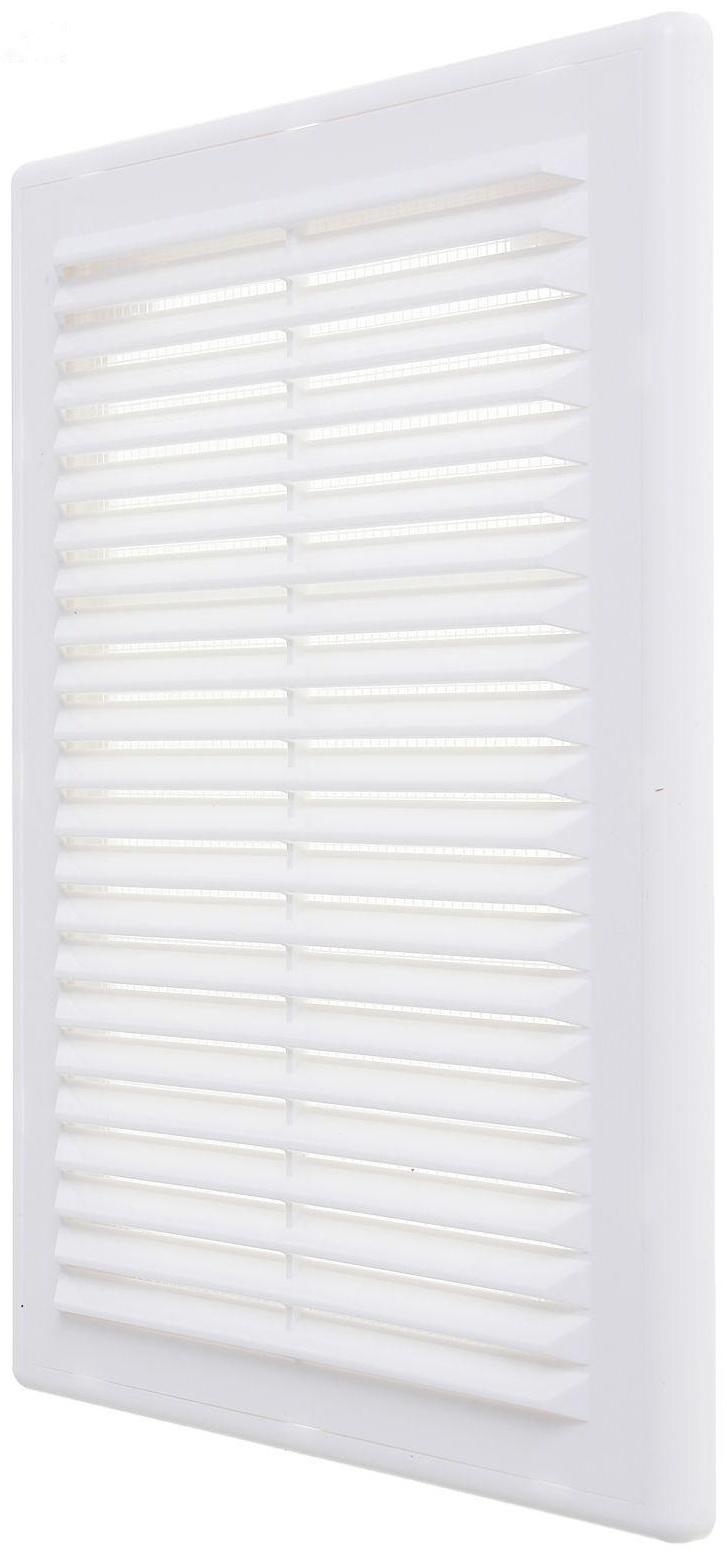 Решетка вентиляционная ERA 1825 Р, 183х253 мм, с сеткой, разъемная