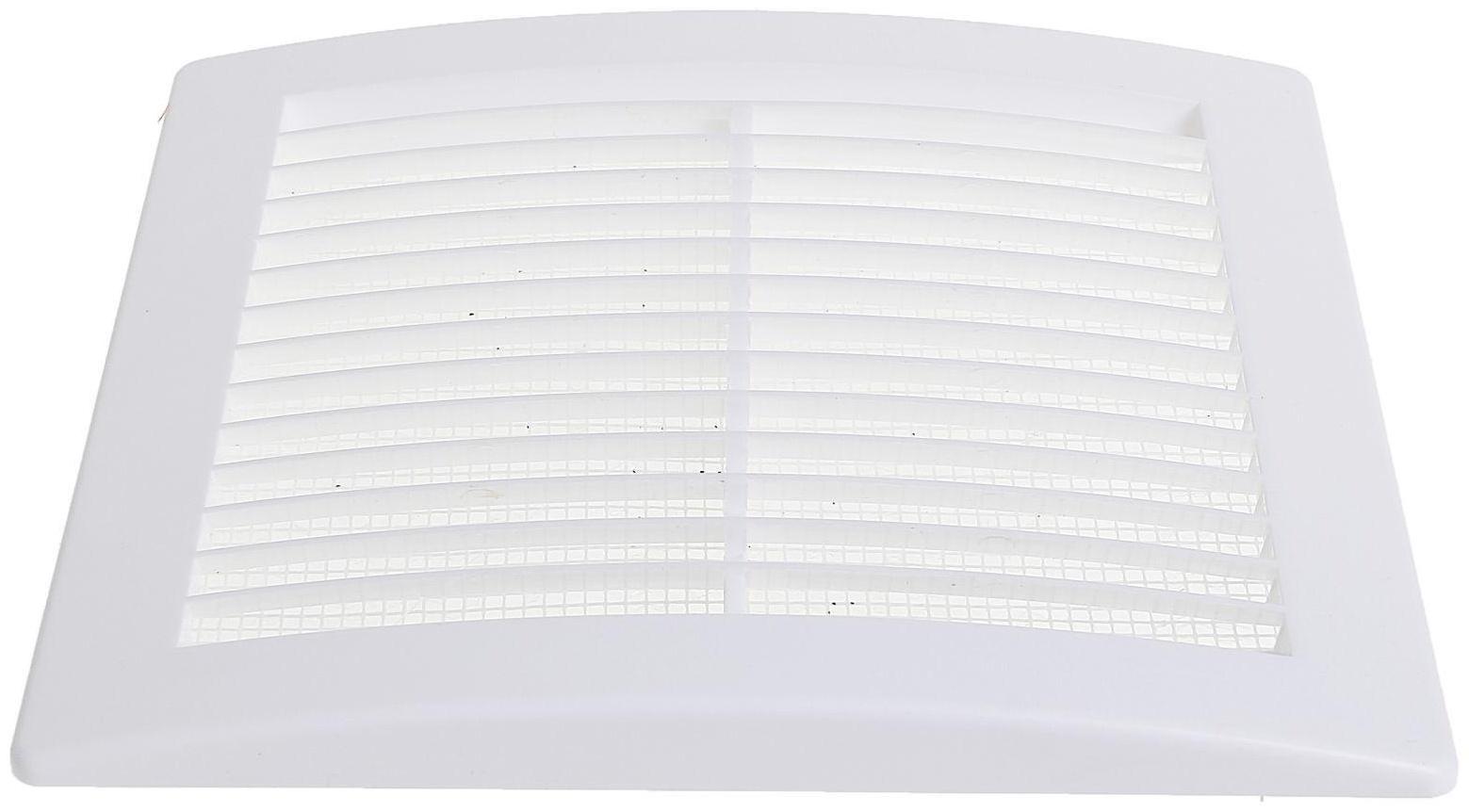 Решетка вентиляционная ERA 1515 РЦ, 150х150 мм, цилиндрическая, с сеткой, неразъемная