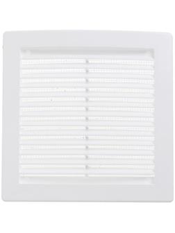 Решетка вентиляционная ERA 1515 РЦ, 150х150 мм, цилиндрическая, с сеткой, неразъемная