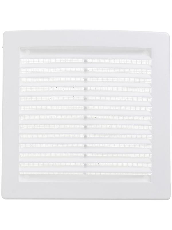 Решетка вентиляционная ERA 1515 РЦ, 150х150 мм, цилиндрическая, с сеткой, неразъемная