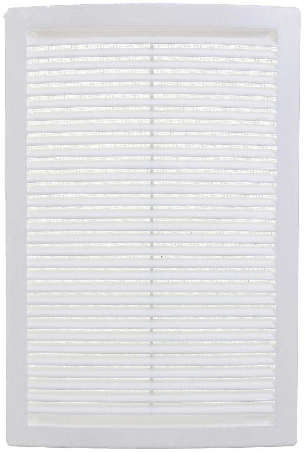 Решетка вентиляционная ERA 2030 РЦ, 200х300 мм, цилиндрическая, с сеткой, неразъемная