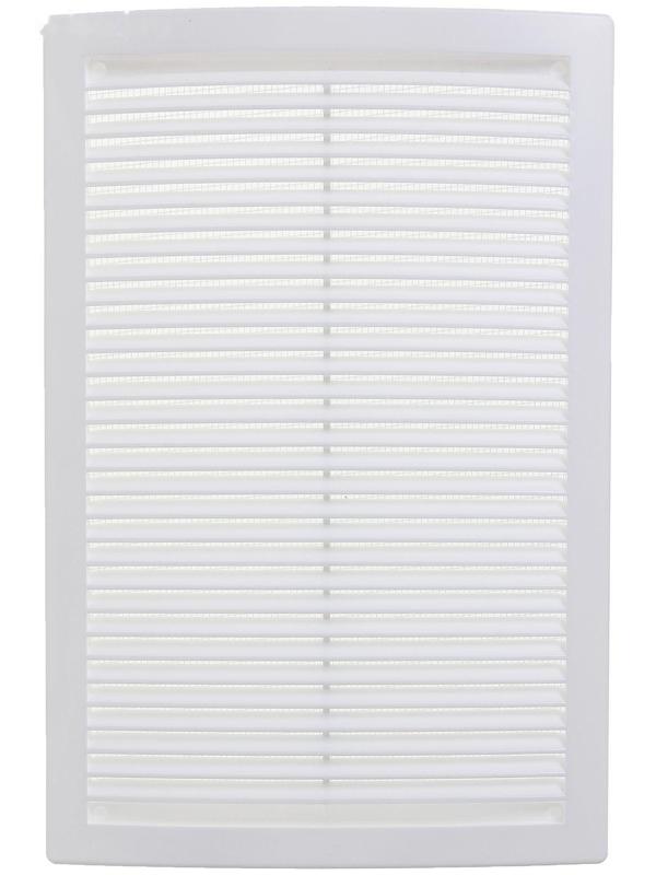 Решетка вентиляционная ERA 2030 РЦ, 200х300 мм, цилиндрическая, с сеткой, неразъемная