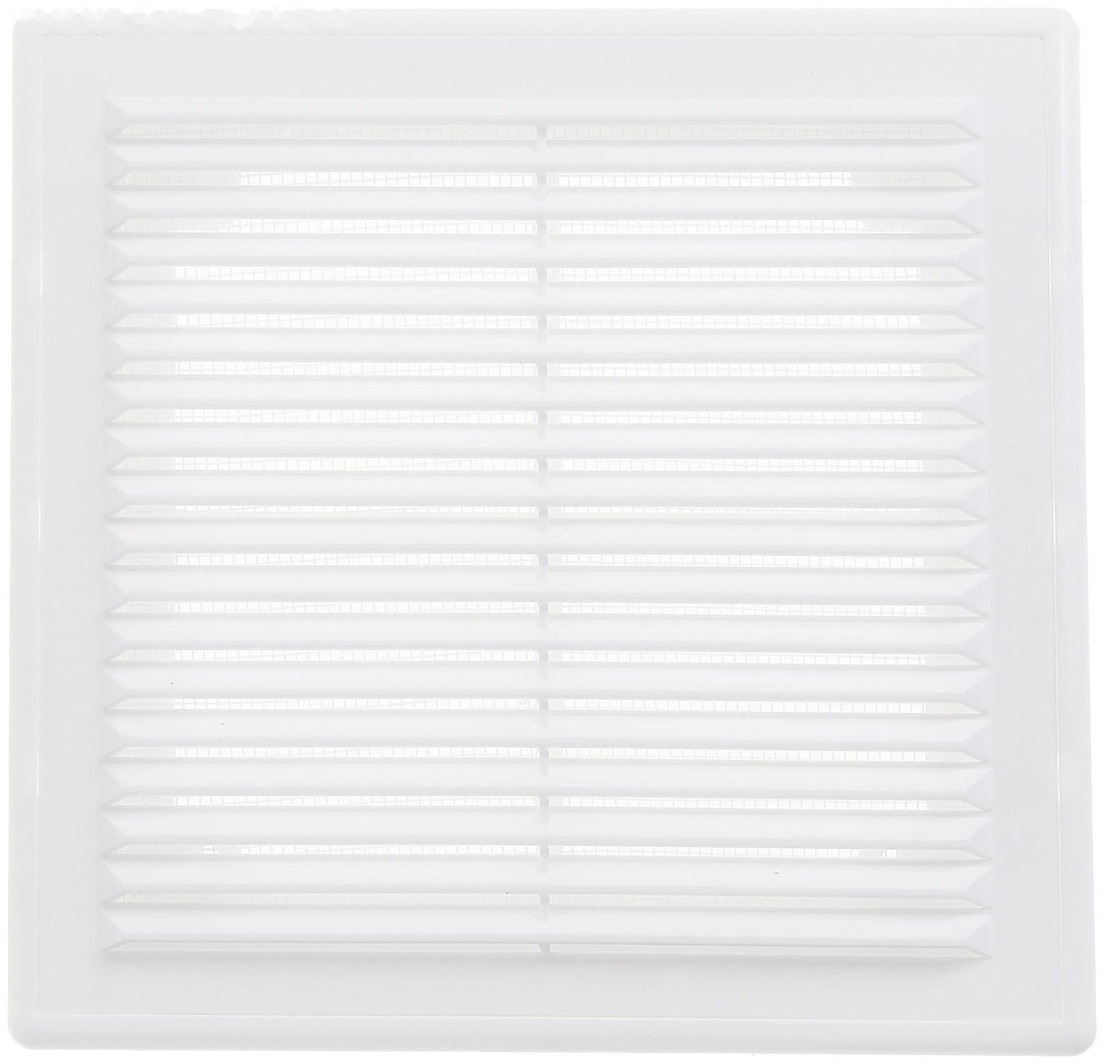 Решетка вентиляционная ERA 2121 Р, 208x208 мм, с сеткой,  разъемная