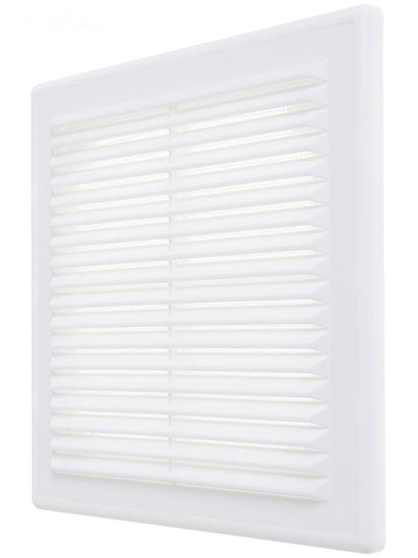 Решетка вентиляционная ERA 2121 Р, 208x208 мм, с сеткой,  разъемная