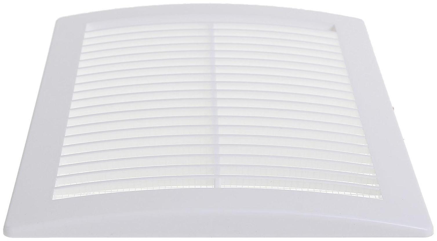 Решетка вентиляционная ERA 1520 РЦ, 150x200 мм, цилиндрическая, с сеткой, неразъемная