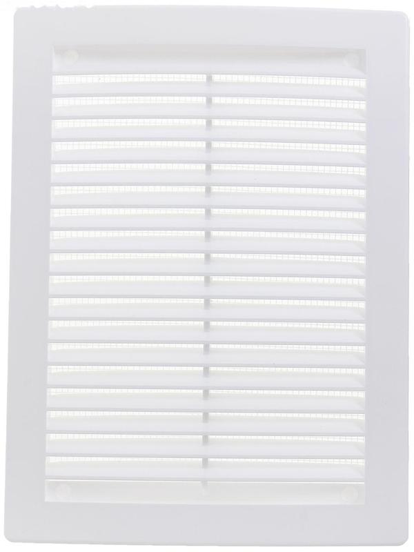 Решетка вентиляционная ERA 1520 РЦ, 150x200 мм, цилиндрическая, с сеткой, неразъемная