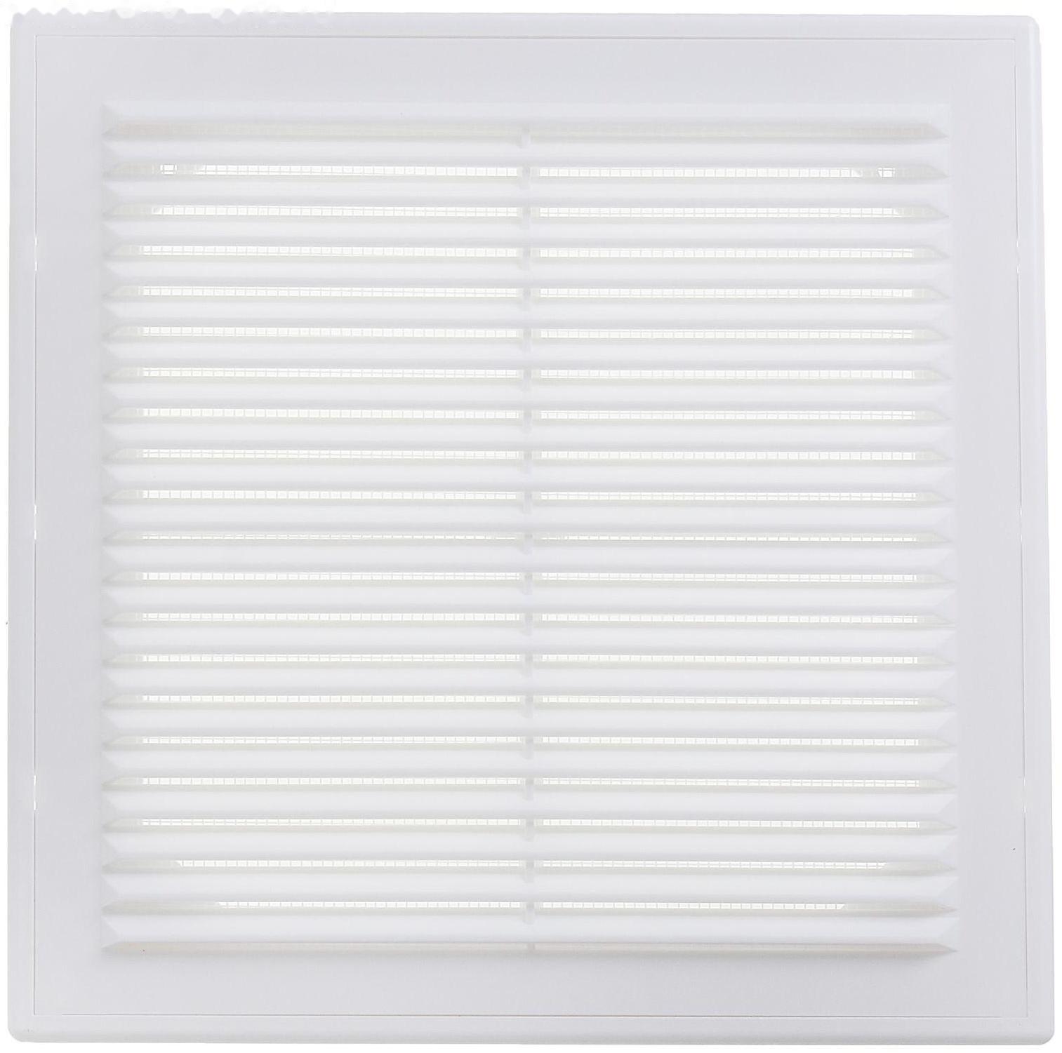 Решетка вентиляционная ERA 2525 Р, 250x250 мм, с сеткой, разъемная