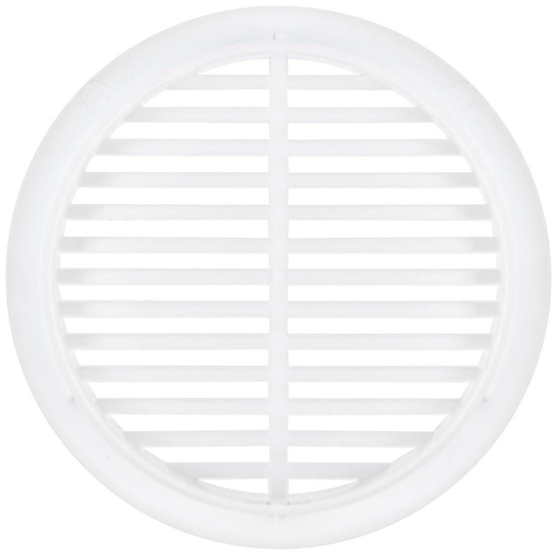 Решетка вентиляционная ERA 05ДП 1/4, d=50 мм, круглая, неразъемная, переточная, набор 4 шт