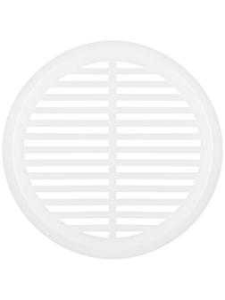 Решетка вентиляционная ERA 05ДП 1/4, d=50 мм, круглая, неразъемная, переточная, набор 4 шт