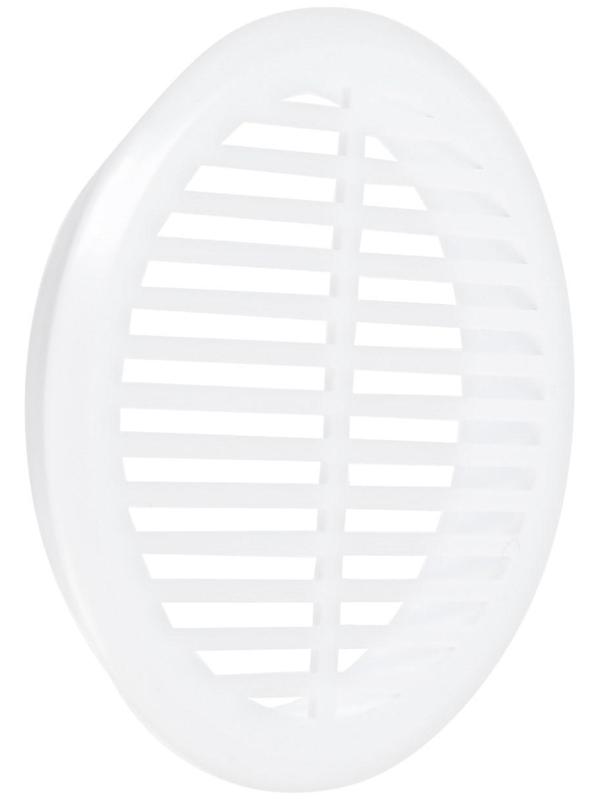 Решетка вентиляционная ERA 05ДП 1/4, d=50 мм, круглая, неразъемная, переточная, набор 4 шт