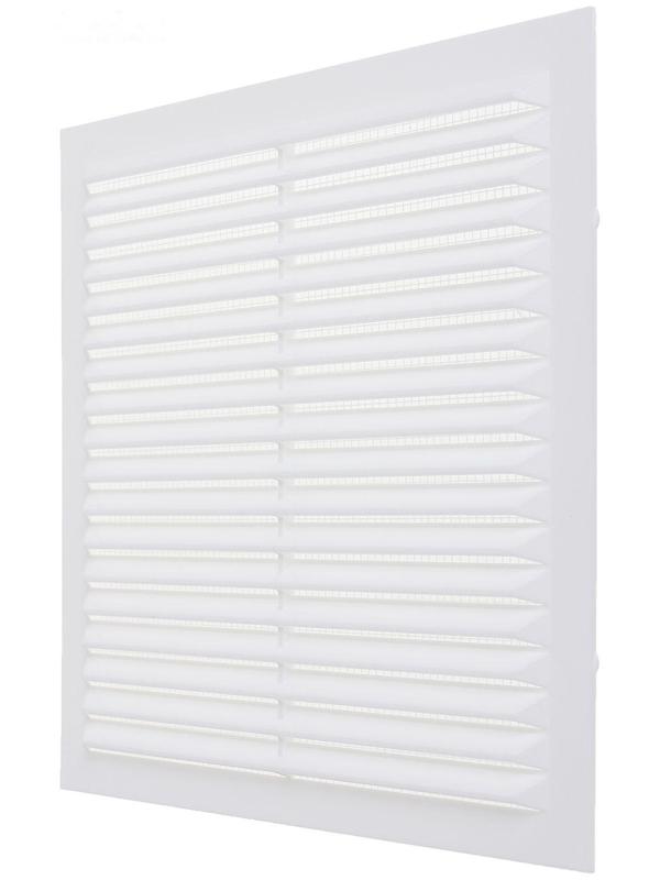 Решетка вентиляционная ERA 1919 С, 194х194 мм, с сеткой, неразъемная