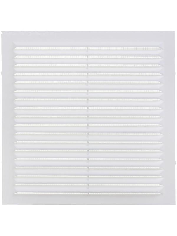 Решетка вентиляционная ERA 1919 С, 194х194 мм, с сеткой, неразъемная