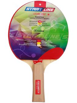 Ракетка для настольного тенниса Start line Level 100 с анатомической ручкой