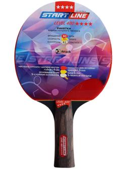 Ракетка для настольного тенниса Start line Level 400 с анатомической ручкой