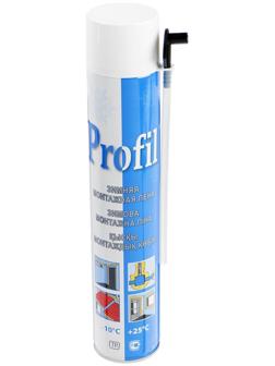 Пена монтажная Soudal Profil 65, адаптерная, зимняя, 625 мл