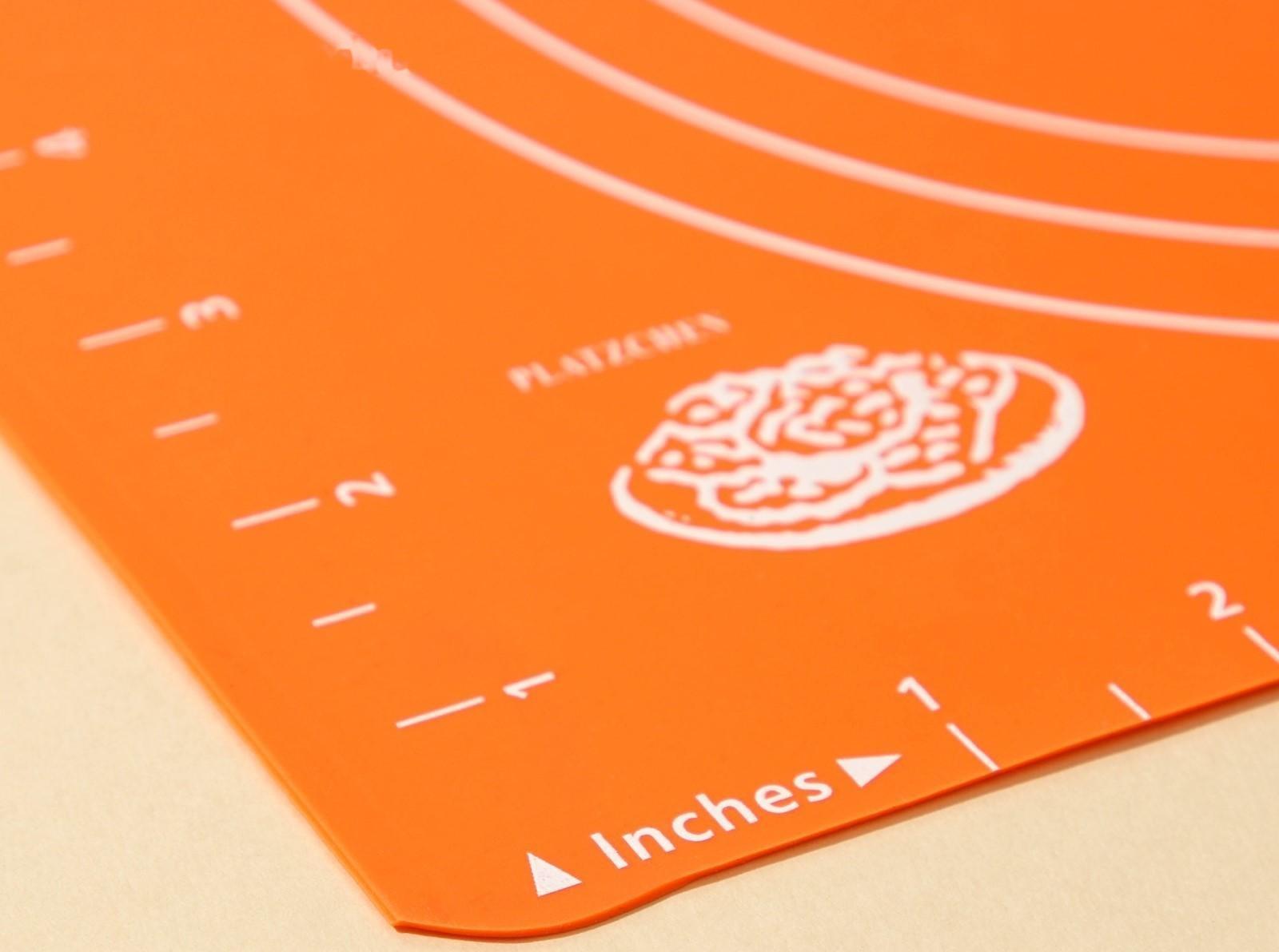 Коврик с разлиновкой силиконовый Доляна «Эрме», 28×25,5 см, цвет МИКС