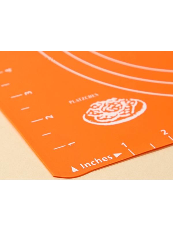 Коврик с разлиновкой силиконовый Доляна «Эрме», 28×25,5 см, цвет МИКС