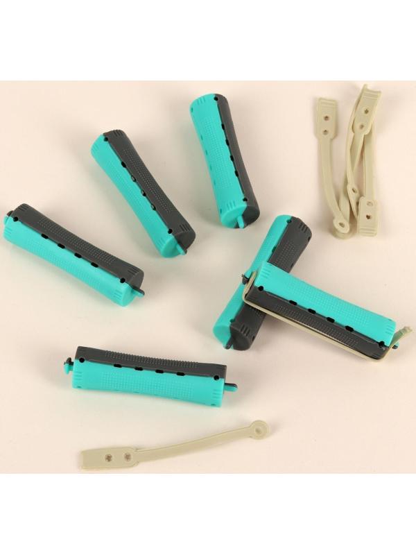 Бигуди «Коклюшки», d = 2 см, 9 см, 6 шт, цвет МИКС