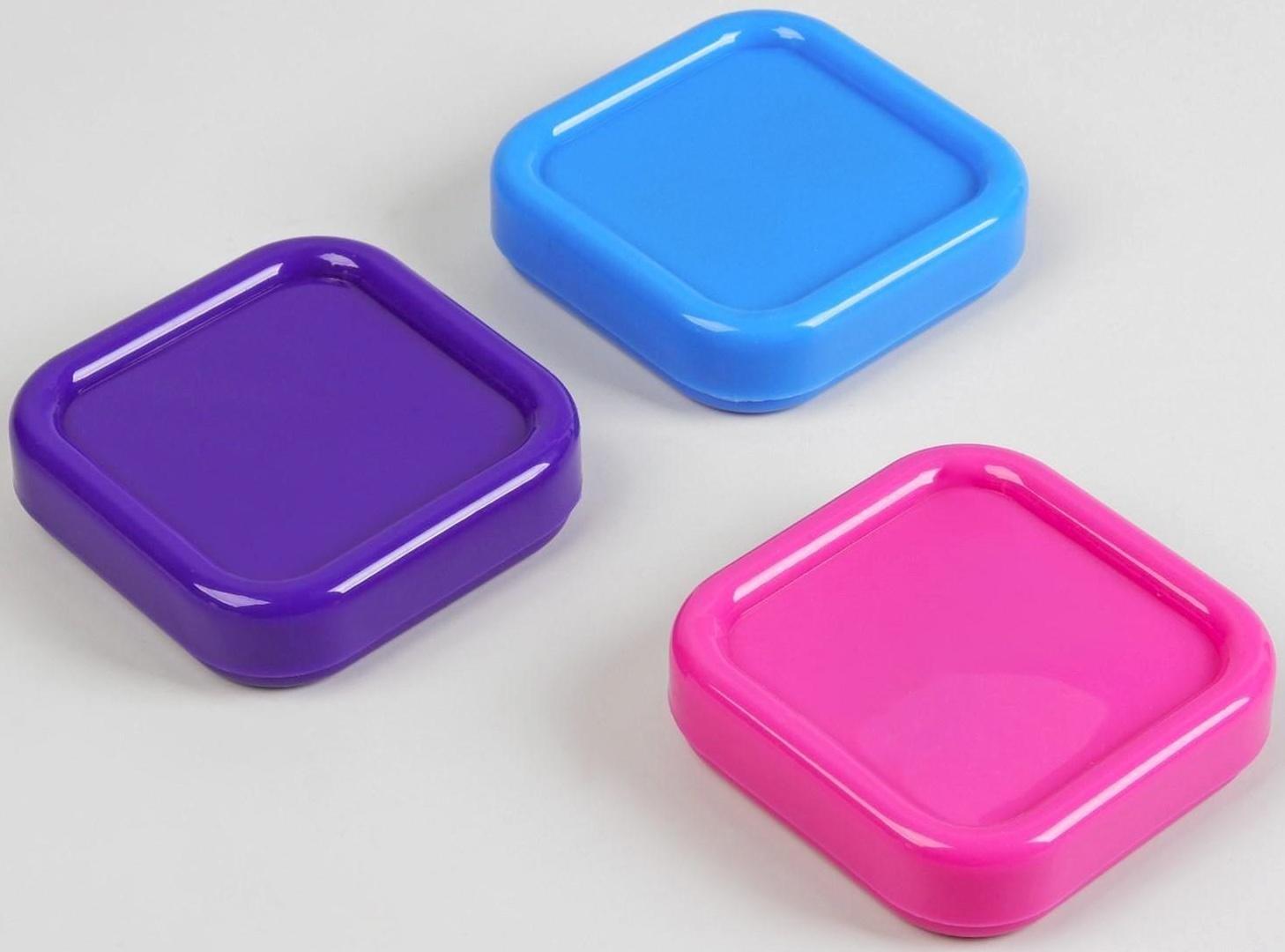 Игольница магнитная, 8,5 × 8,5 см, цвет МИКС