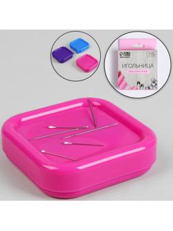 Игольница магнитная, 8,5 × 8,5 см, цвет МИКС